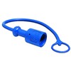Schutzkappen zu Kegelventil-Schnellkupplung Serie 5000/5200 1/4" Kunststoff blau